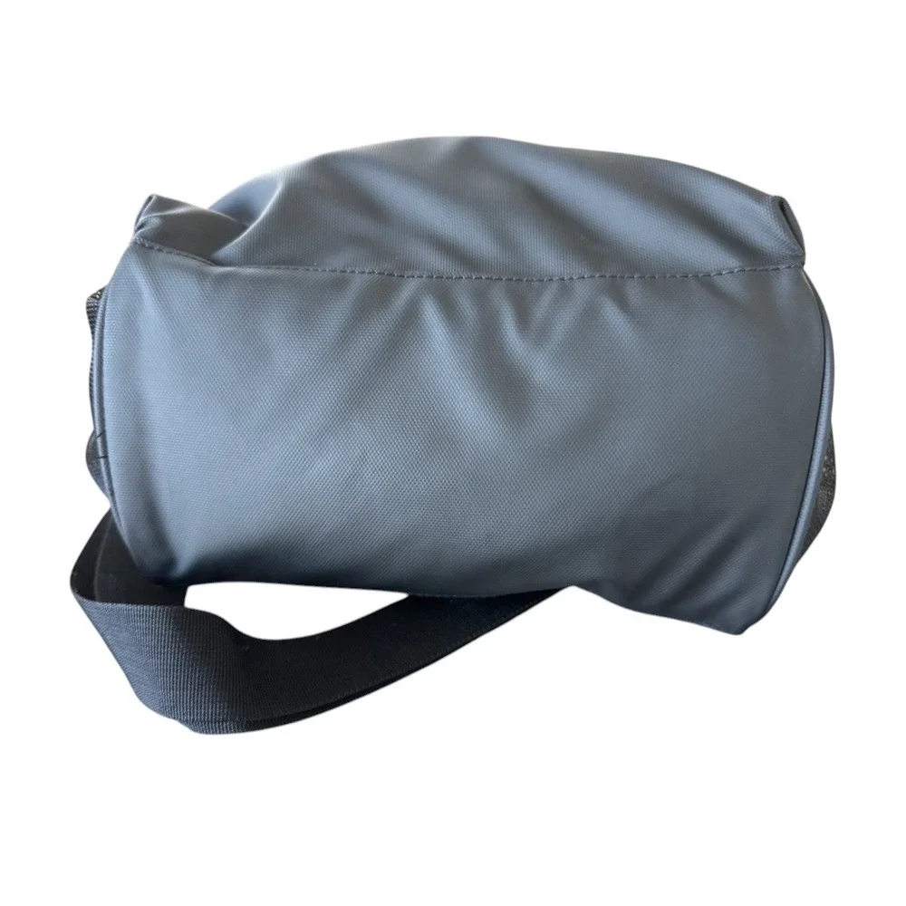 Kyreen Cooler Lunch Bag Unisex‎ OS Black Nylon Crossbody Top Handle Gold Zip